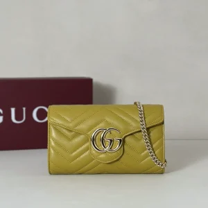Gucci Quilted Chain Wallet image 1