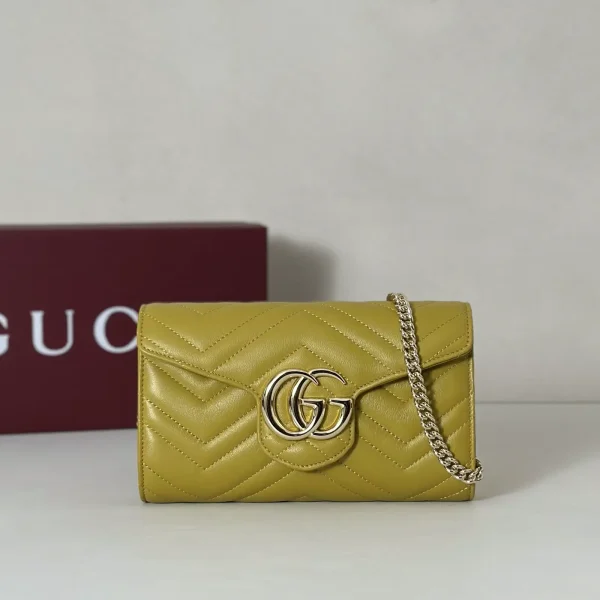 Gucci Quilted Chain Wallet image 1
