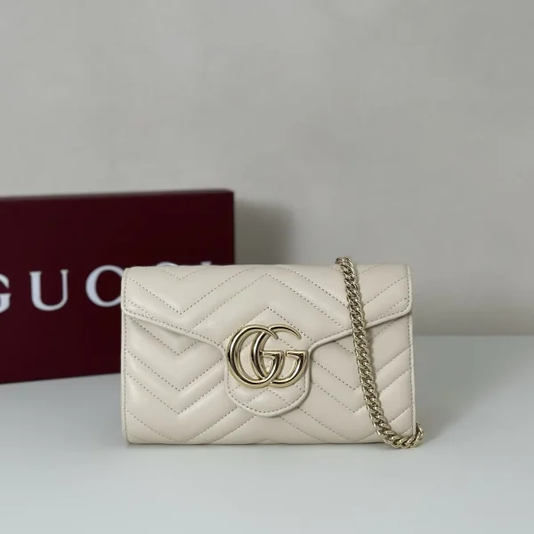 Gucci Quilted Chain Wallet image 1