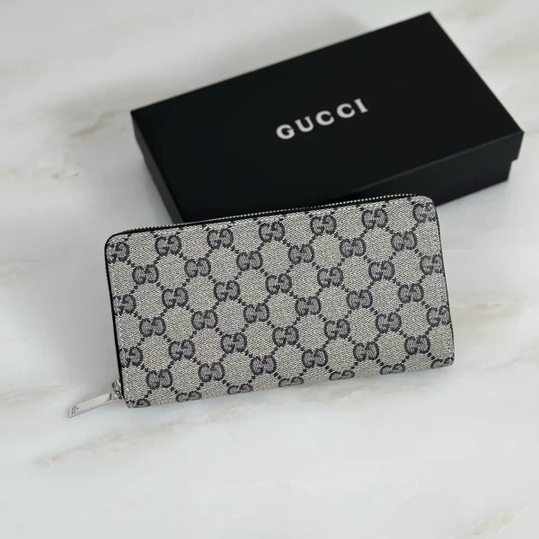 Gucci Monogram Zip-Around Wallet image 1