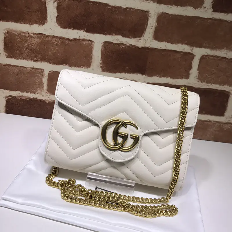 Gucci Quilted Chain Crossbody Bag image 1
