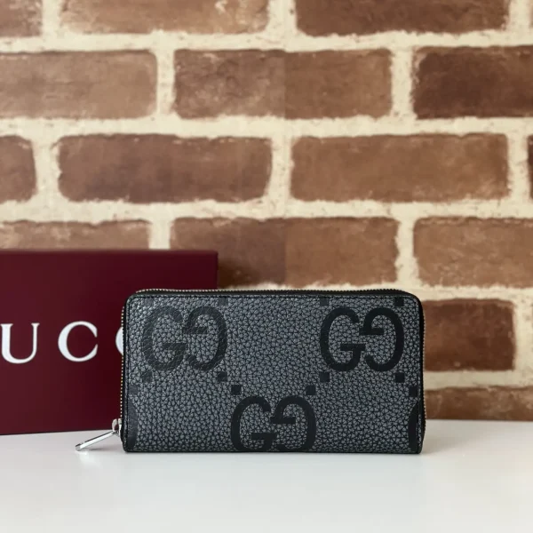 Gucci Monogram Zip Around Wallet image 1