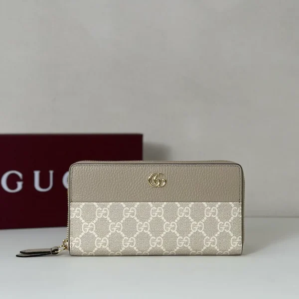 Gucci Monogram Zip Around Wallet image 1
