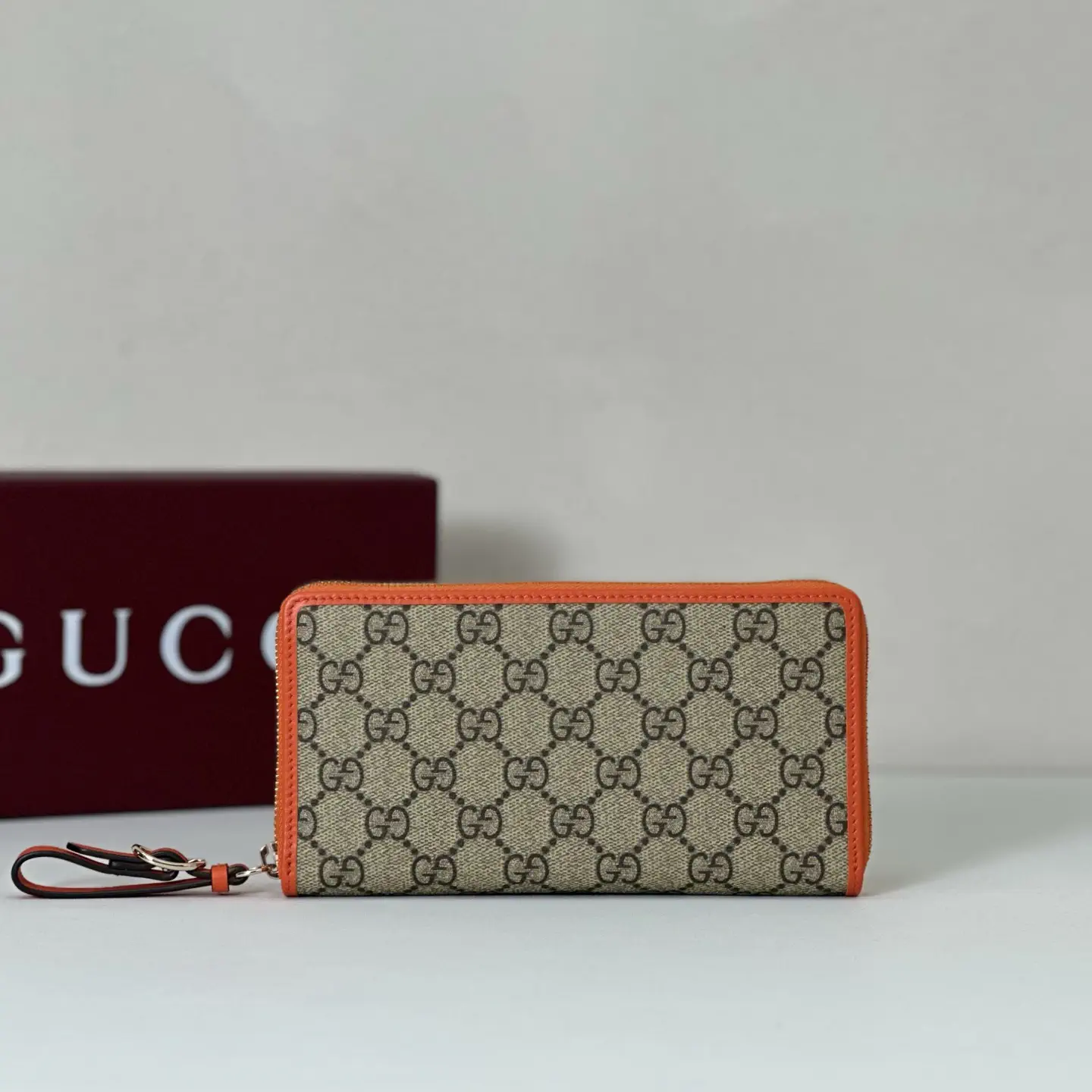 Gucci Monogram Zip Around Wallet image 1