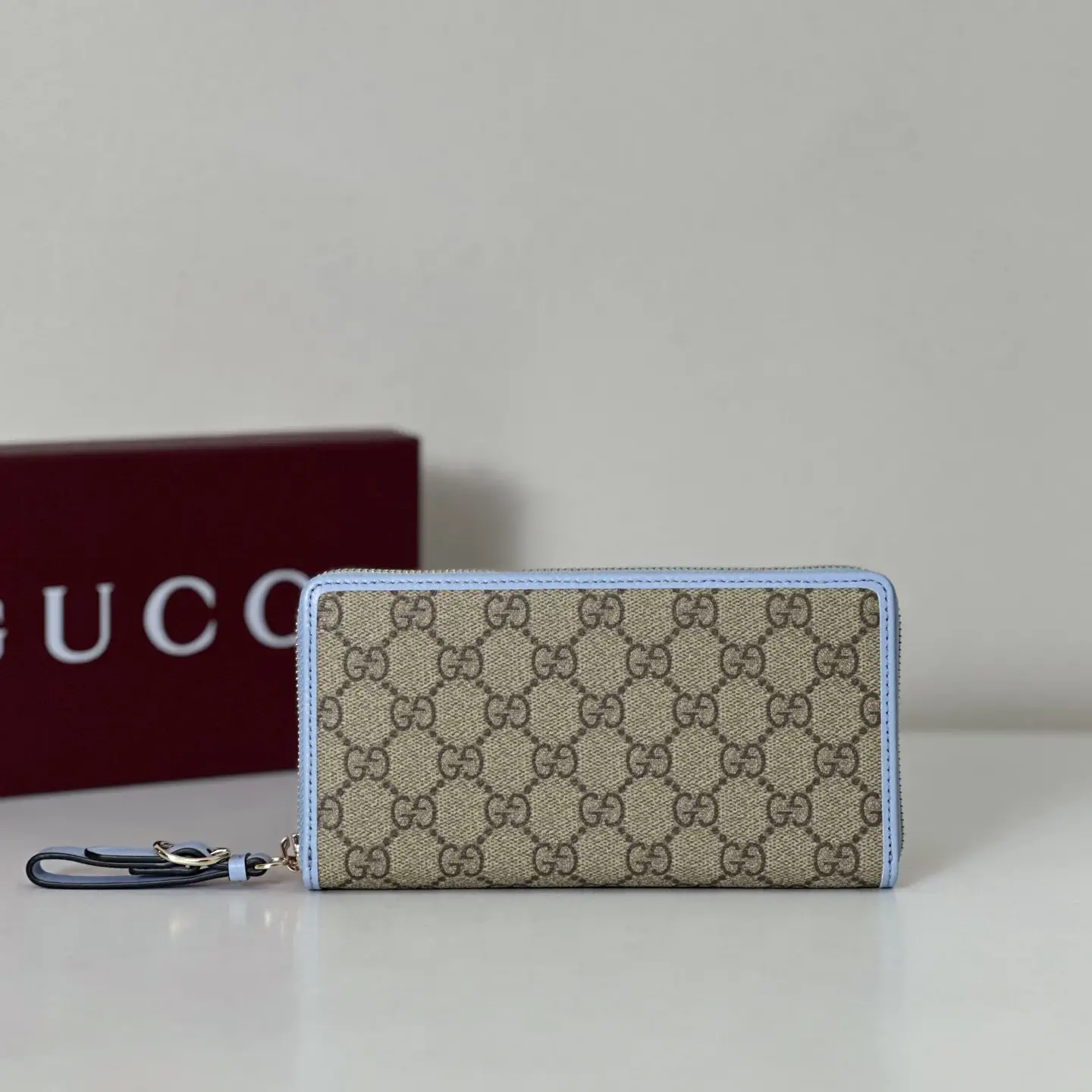Gucci Monogram Zip Around Wallet image 1
