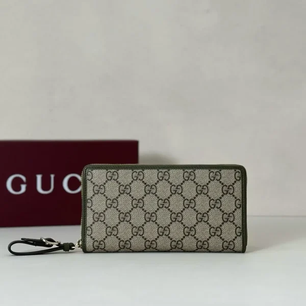 Gucci Monogram Zip Around Wallet image 1