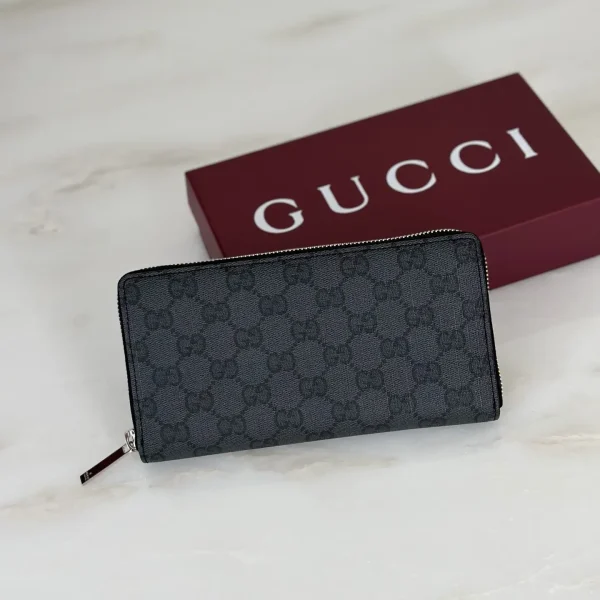 Gucci Monogram Zip Around Wallet image 1