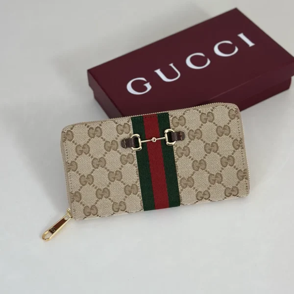 Gucci Monogram Zip-Around Wallet image 1