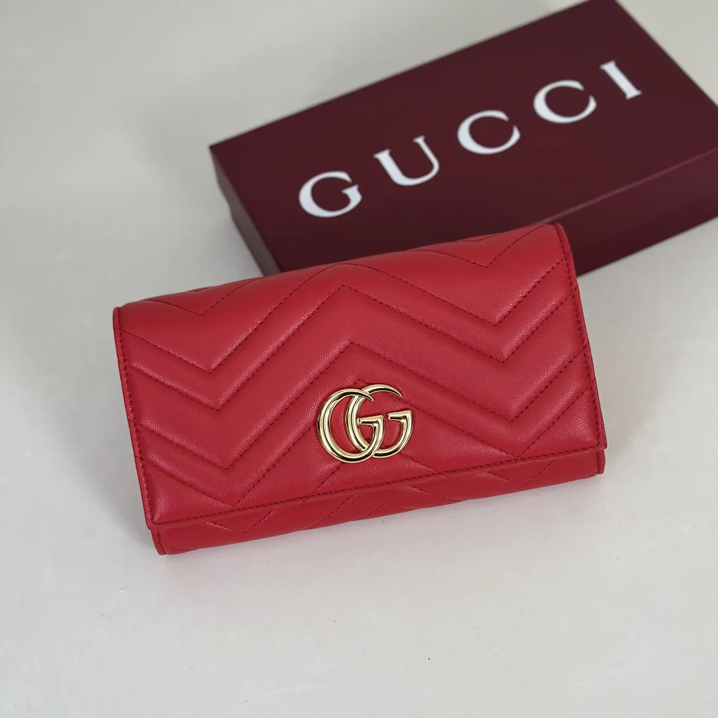 Gucci Quilted Leather Wallet image 1