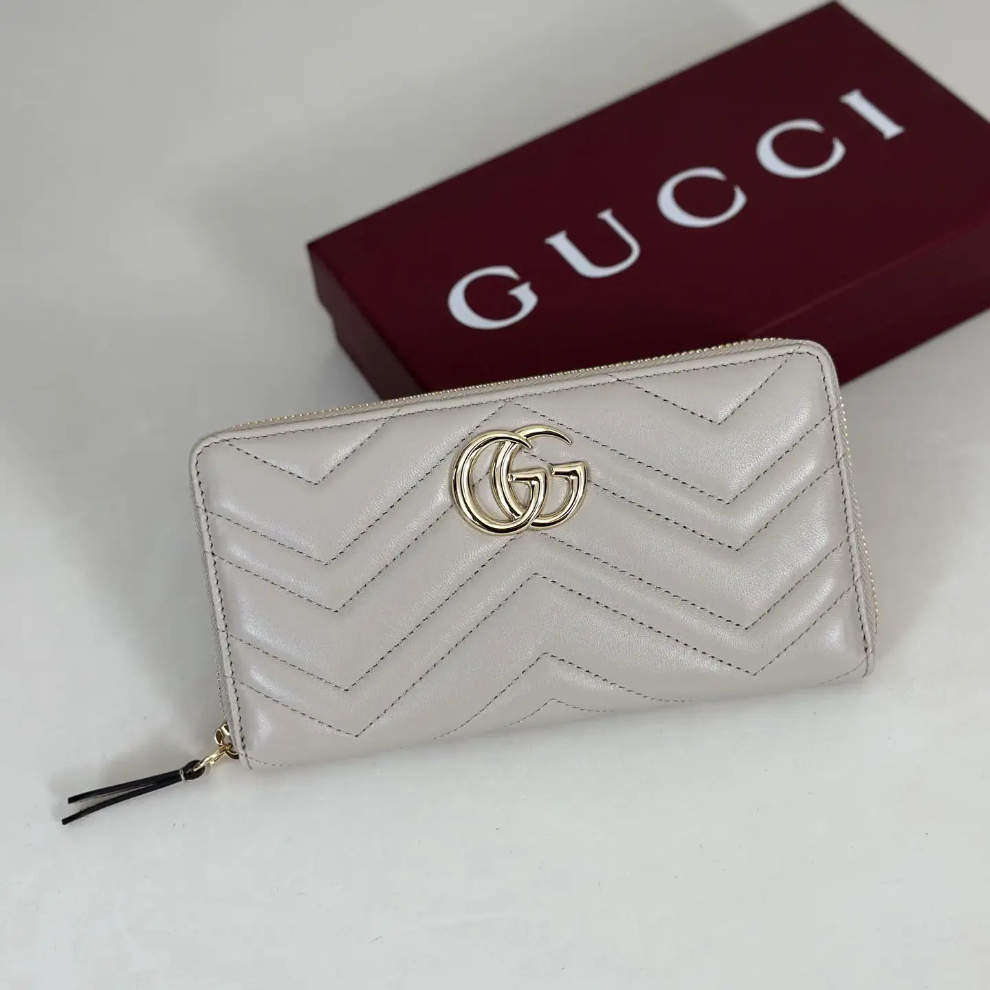 Gucci Quilted Zip Wallet image 1