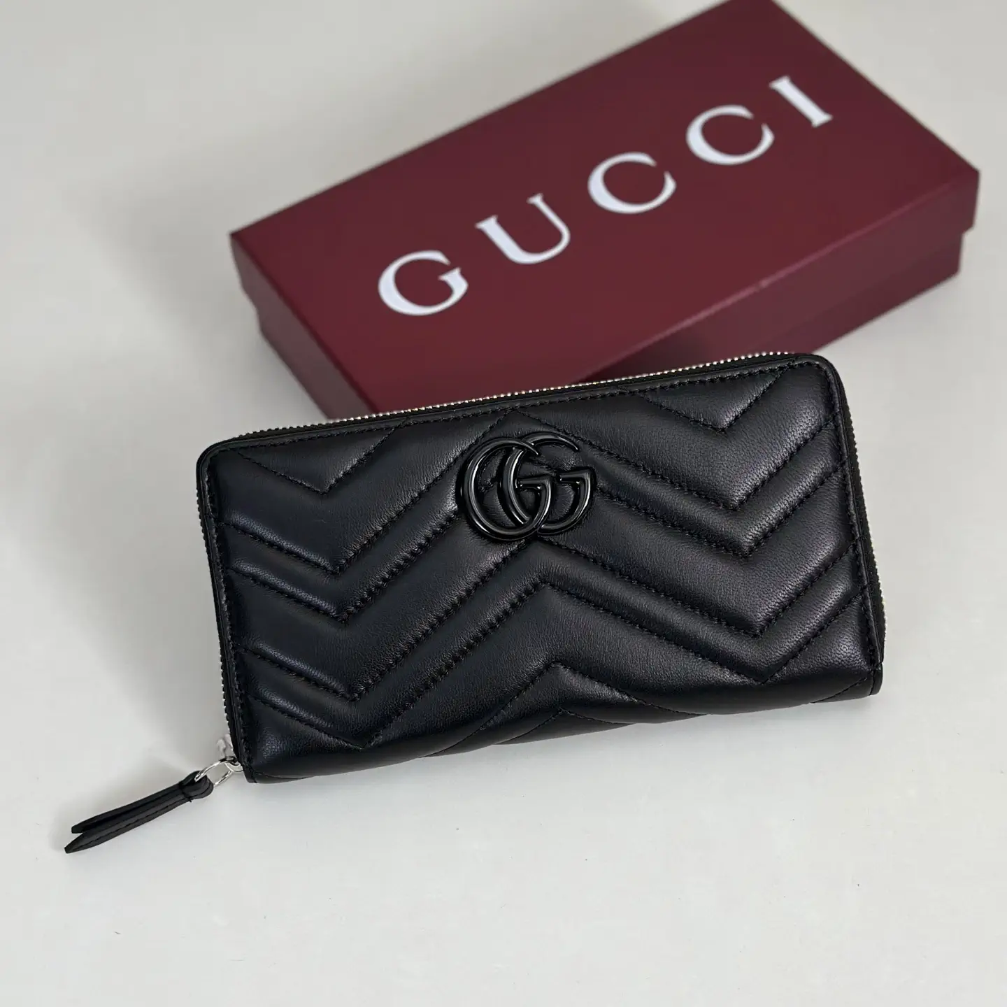 Gucci Quilted Zip-Around Wallet image 1