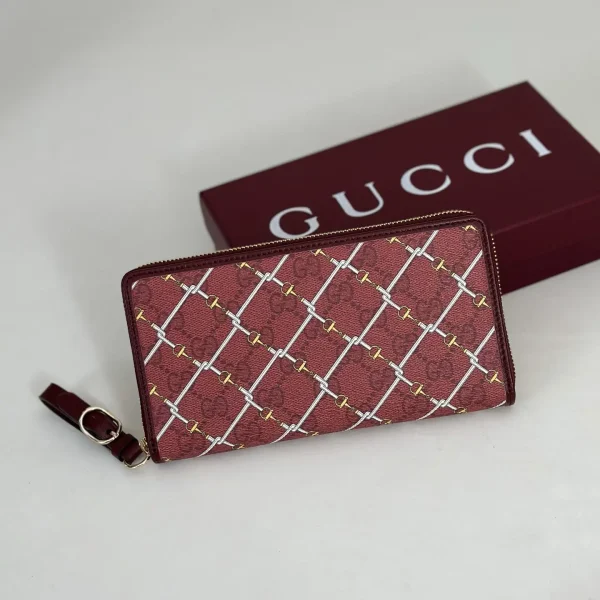 Gucci Monogram Zip-Around Wallet image 1