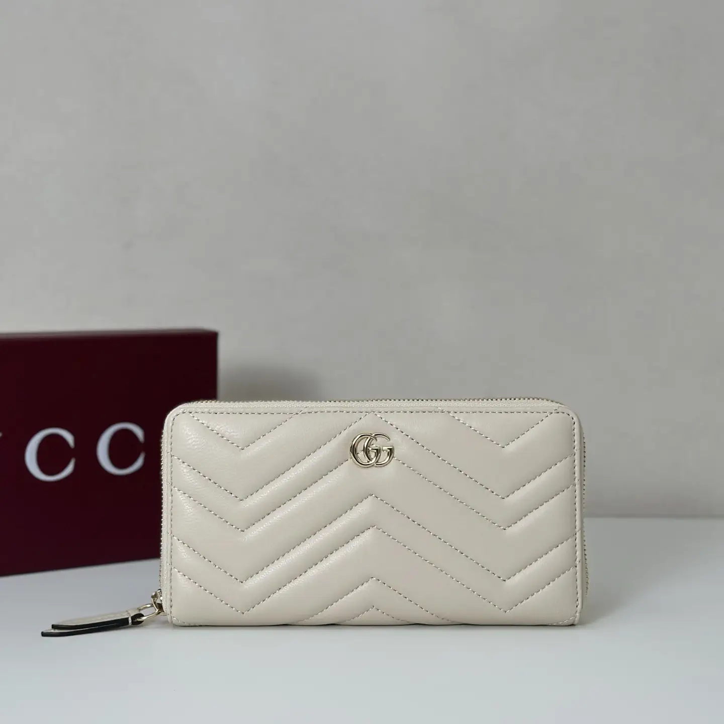 Gucci Quilted Zip-Around Wallet image 1
