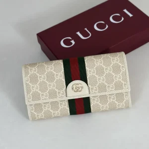 Gucci Monogram Web Stripe Wallet image 1