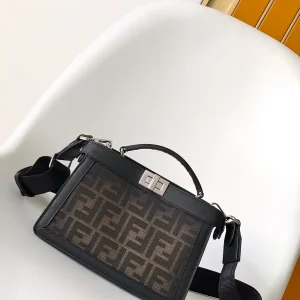 FENDI Peekaboo ISeeU XCross Top Handle Bag image 1