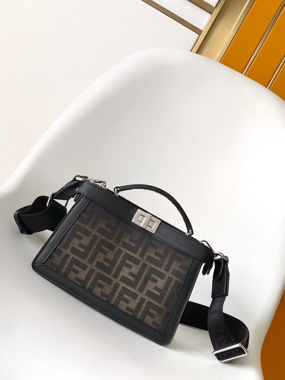 FENDI Peekaboo ISeeU XCross Top Handle Bag image 1