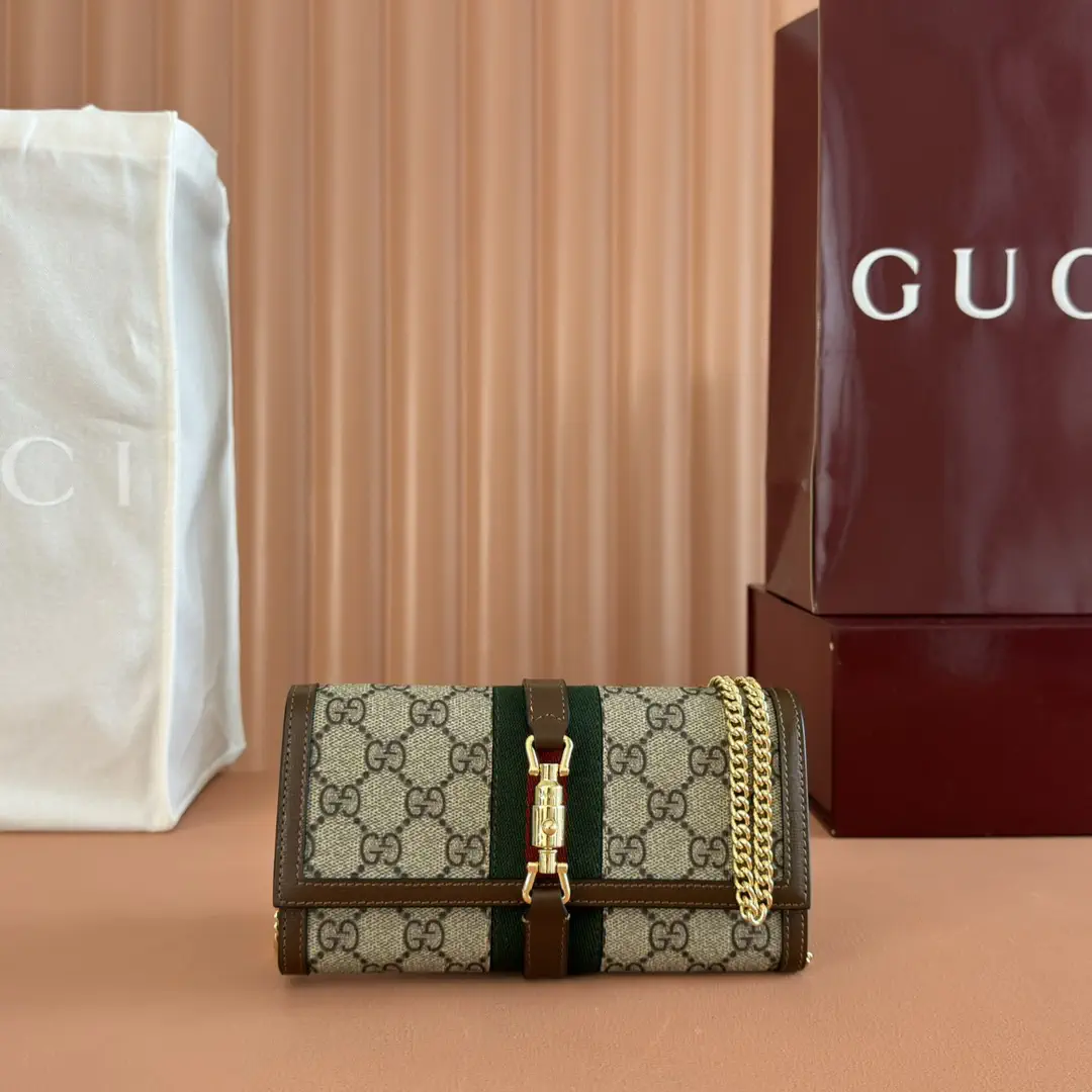 Gucci Jackie 1961 Monogram Chain Bag image 1
