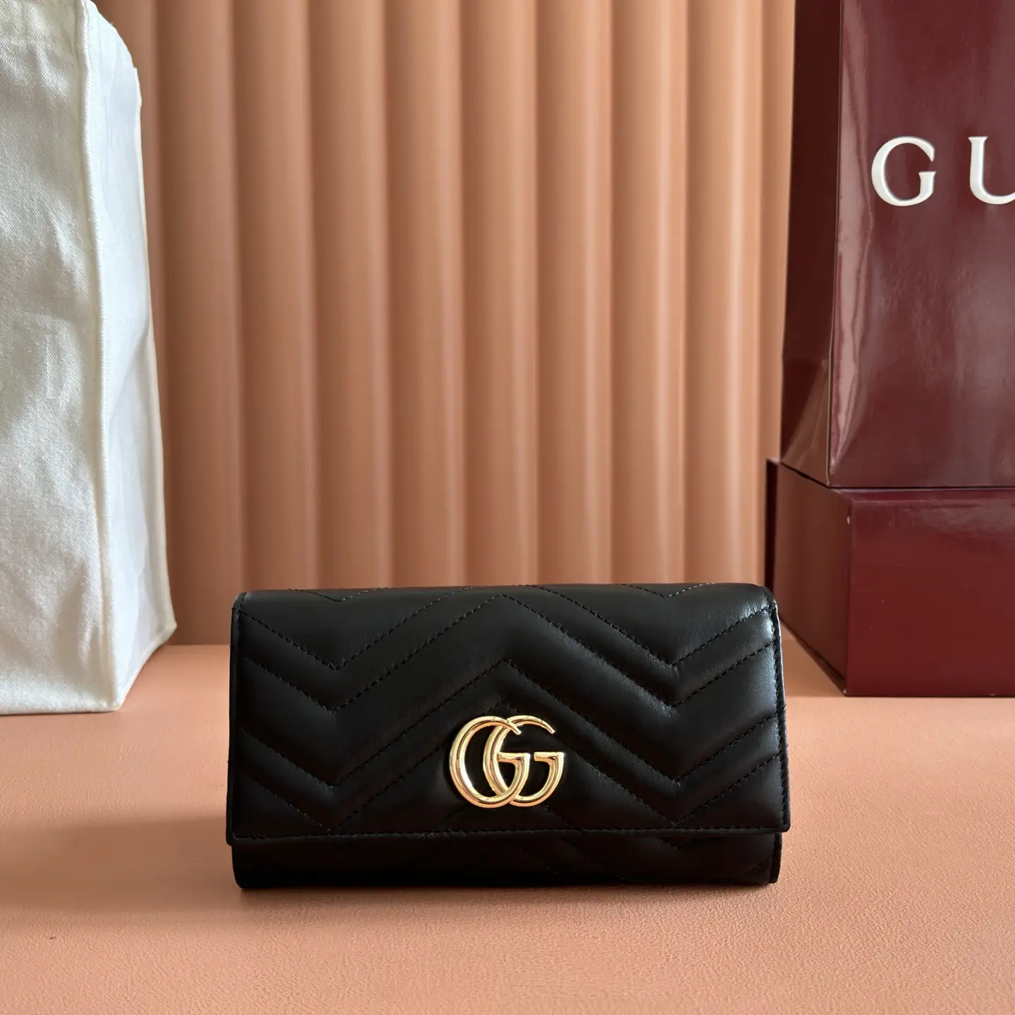 Gucci Marmont Quilted Wallet image 1
