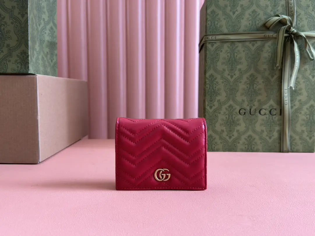 Gucci Quilted Card Holder image 1