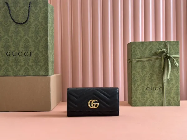 Gucci Marmont Quilted Leather Wallet image 1