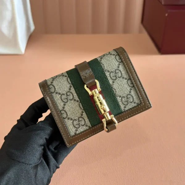Gucci Jackie 1961 Monogram Card Holder image 1