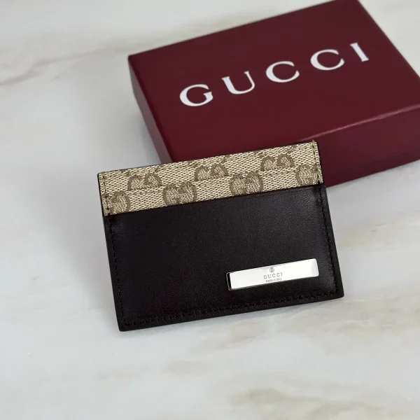 Gucci Monogram Card Holder image 1