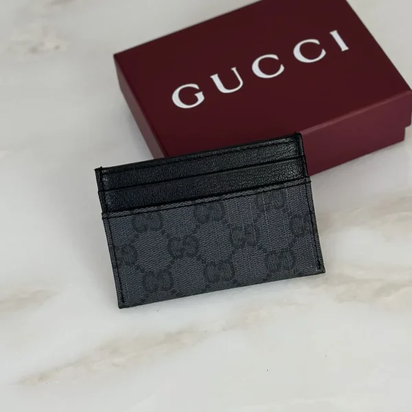 Gucci Monogram Card Holder image 1