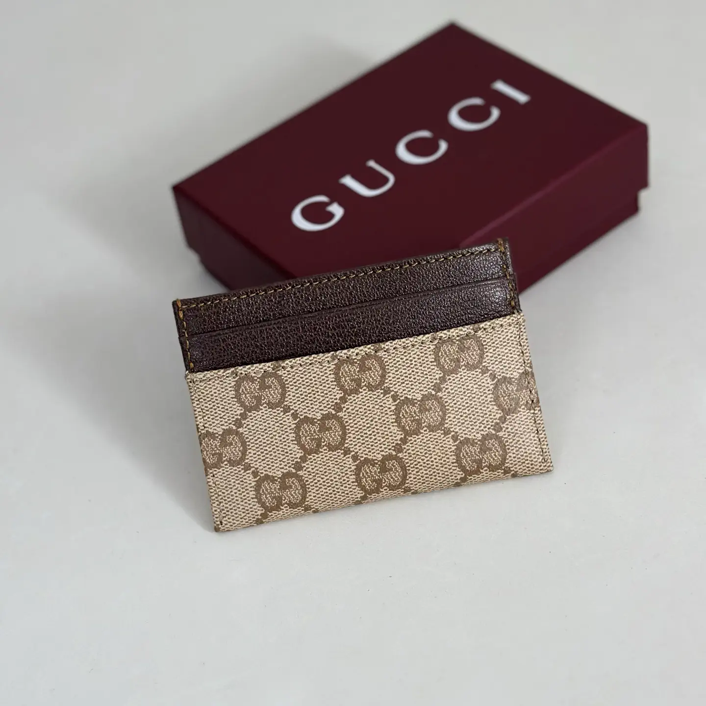 Gucci Monogram Card Holder image 1