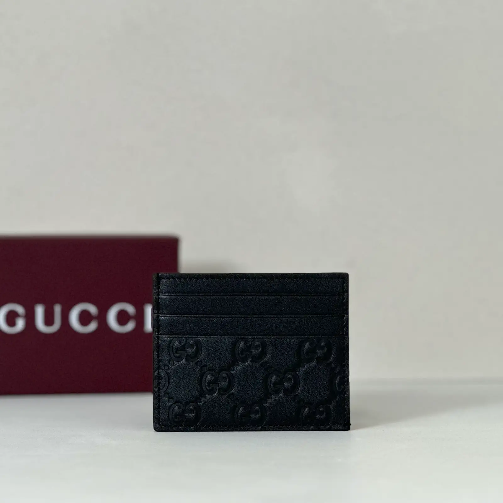 Gucci Monogram Card Holder image 1