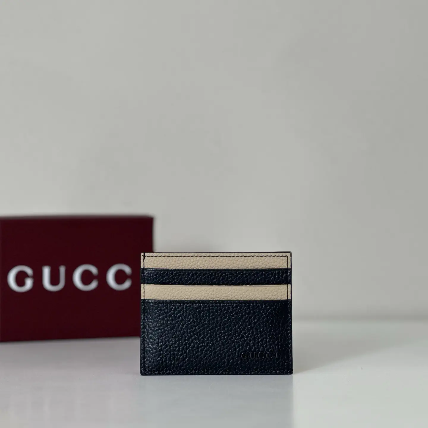Gucci Striped Card Holder image 1