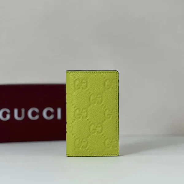 Gucci Embossed Monogram Card Holder image 1