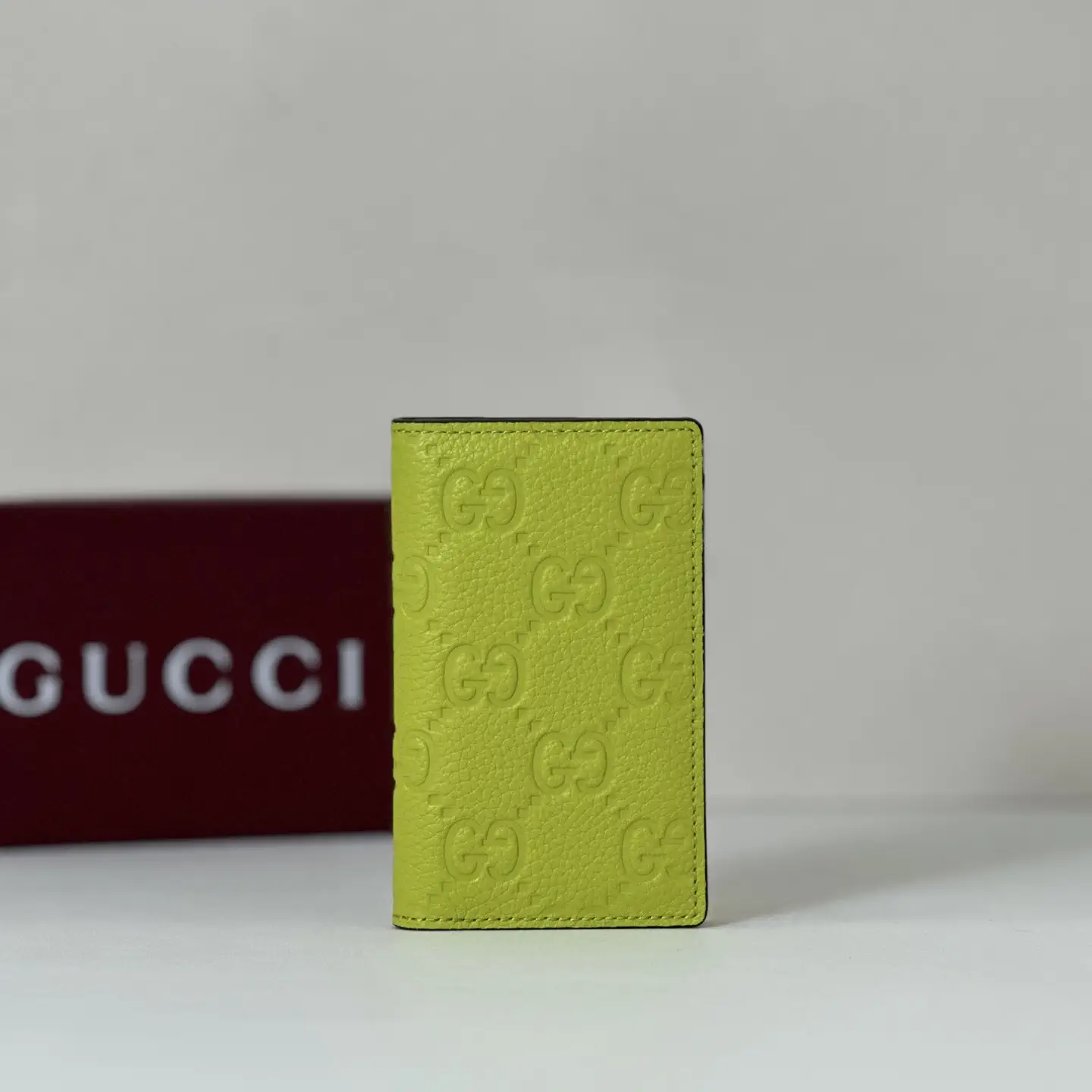 Gucci Embossed Monogram Card Holder image 1