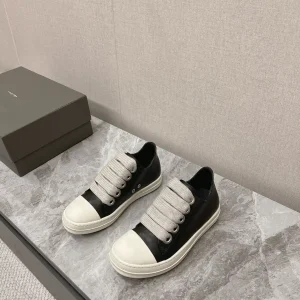 Rick Owens Main Line Watermelon Head Leather Sneakers image 1