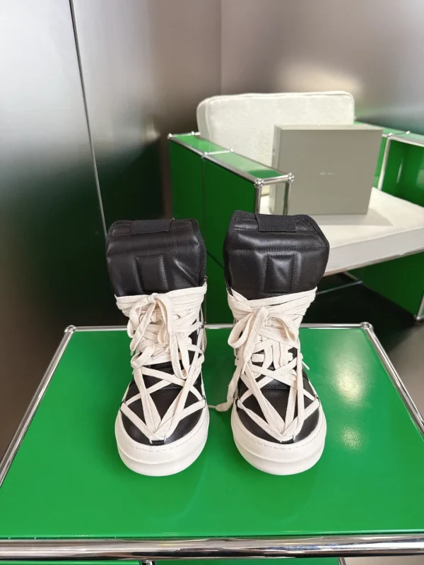 Rick Owens High Top Retro Casual Sneakers image 1