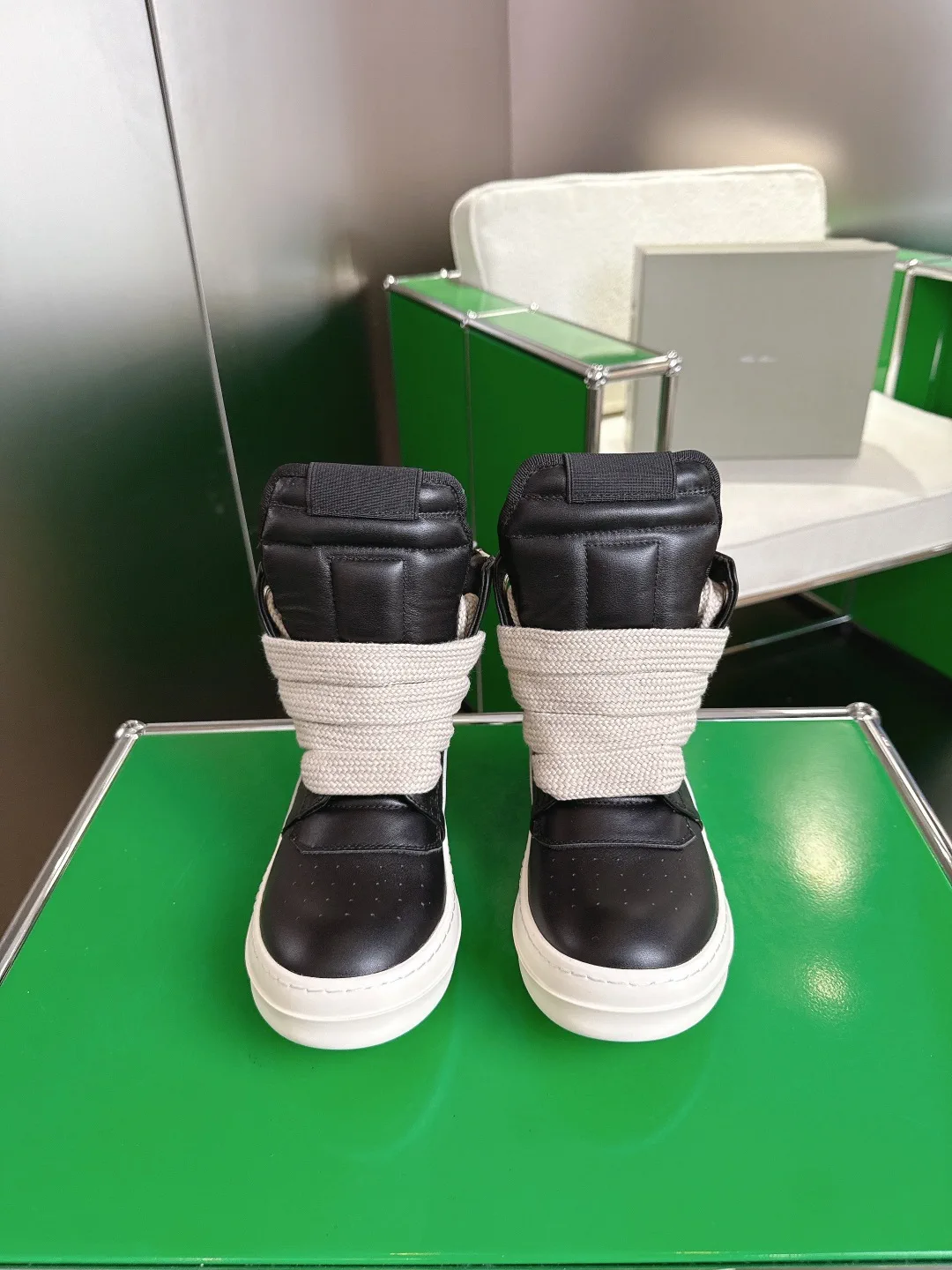 Rick Owens High Top Casual Sneakers image 1