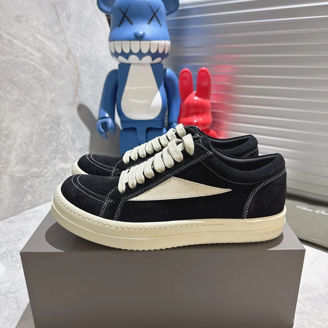 Suede Low-Top Casual Sneakers image 1