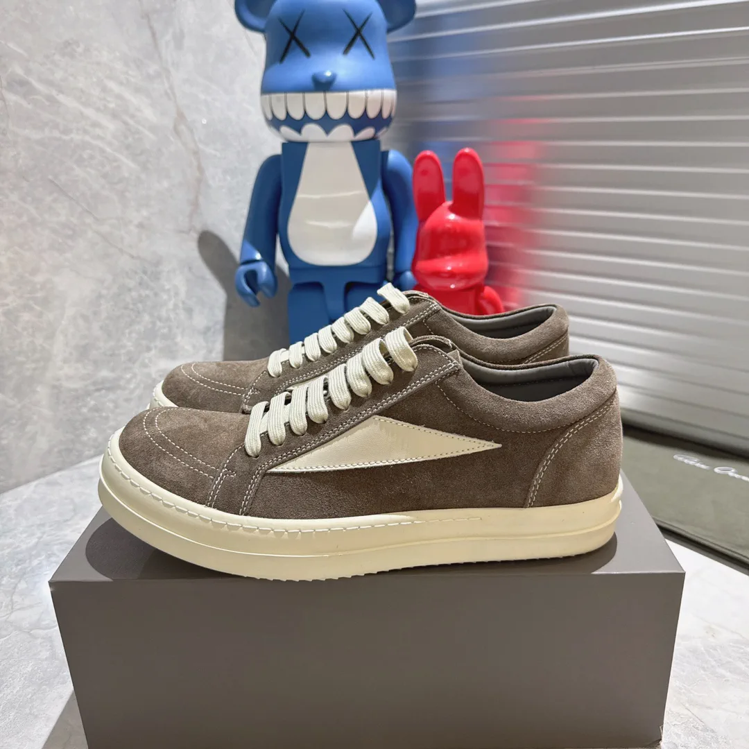 Suede Low-Top Casual Sneakers image 1