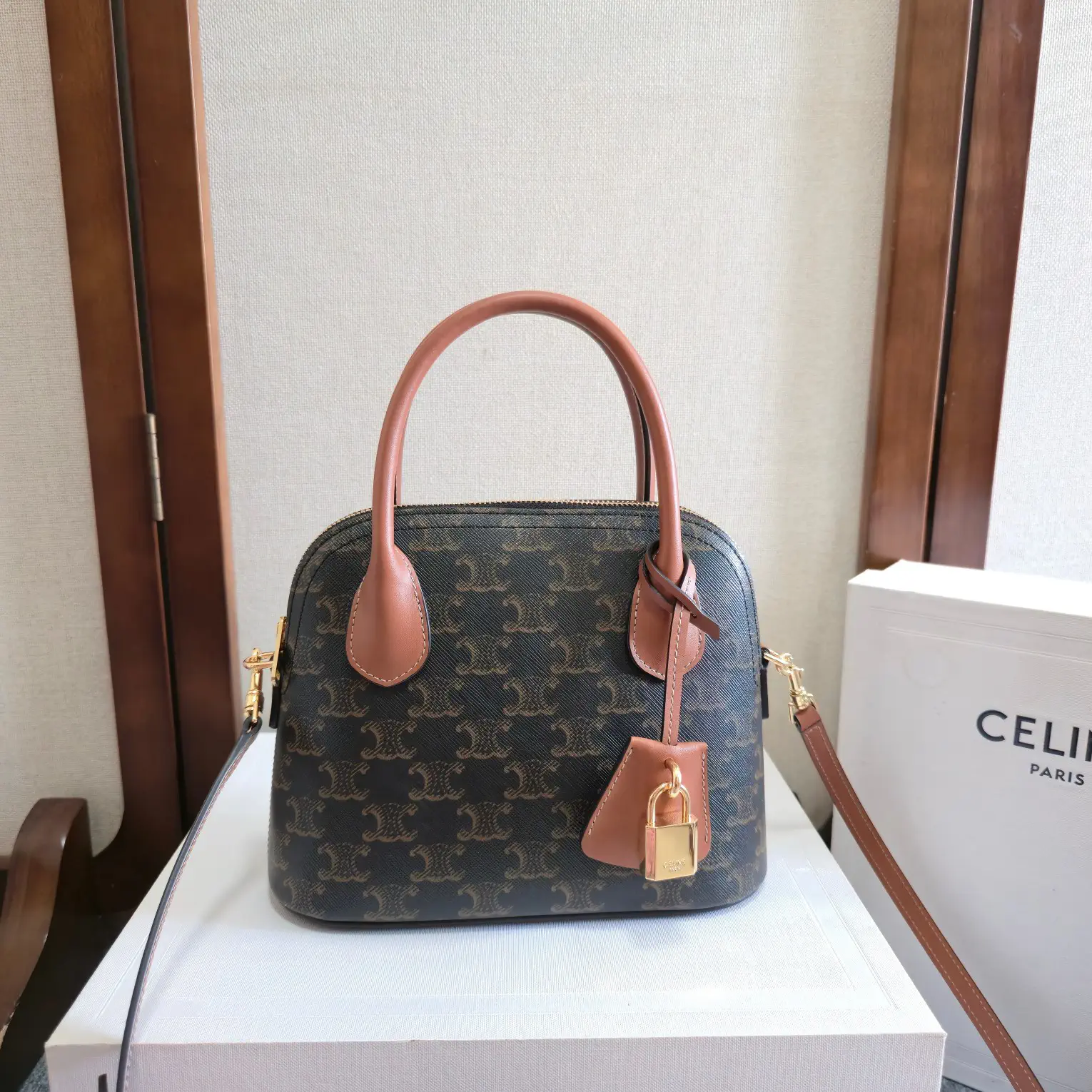 CELINE Monogram Top Handle Bag image 1