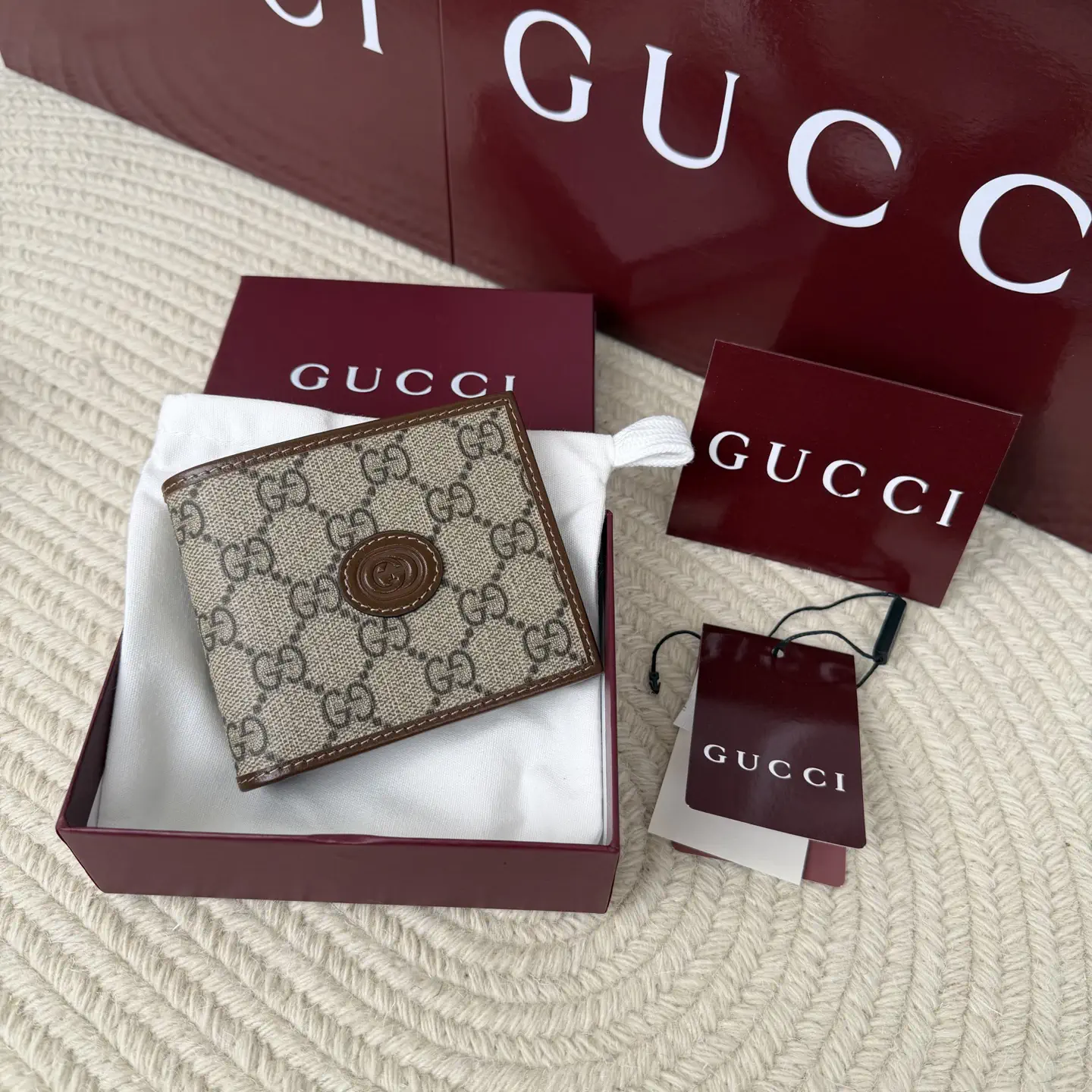 Gucci Monogram Bifold Wallet image 1