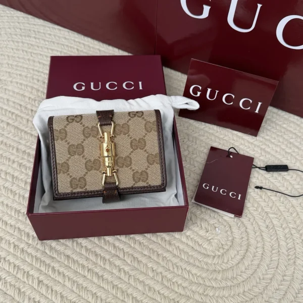 Gucci Monogram Canvas Wallet image 1