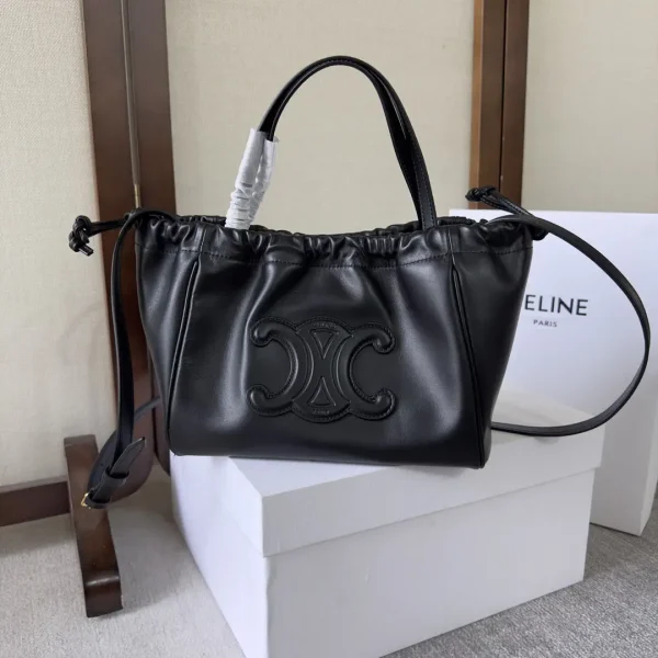 CELINE Small Drawstring Cabas Tote Bag image 1