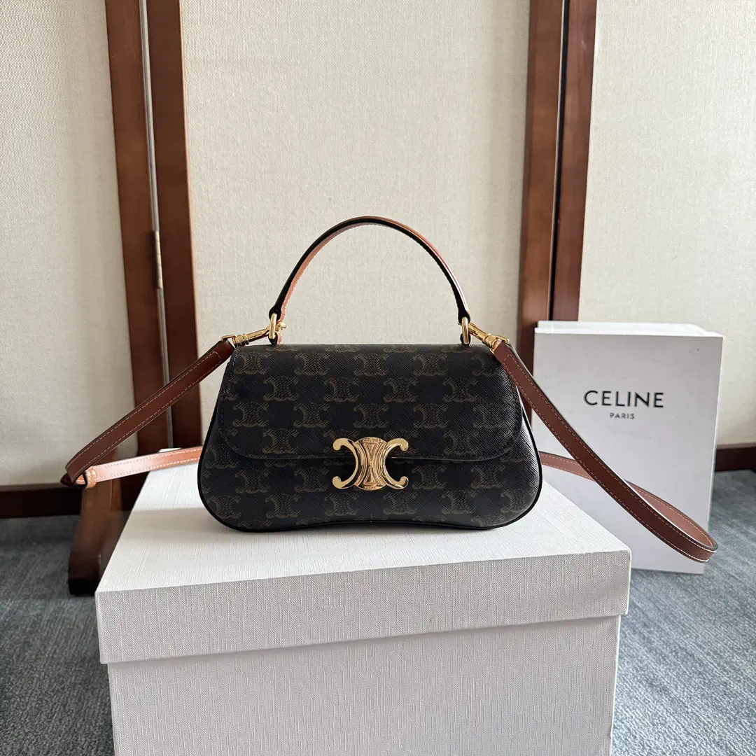 CELINE Teen Lola Monogram Top Handle Bag image 1