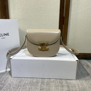 CELINE Teen Besace Triomphe Crossbody Bag image 1
