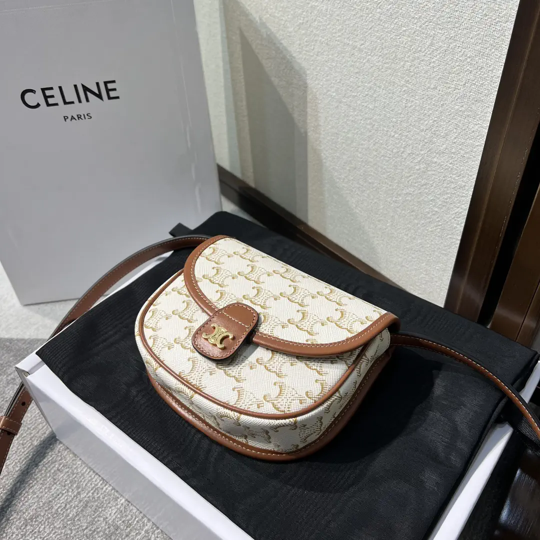CELINE Monogram Mini Besace Crossbody Bag image 1