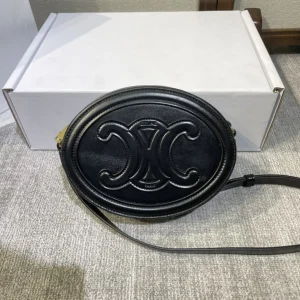 CELINE Black Oval Crossbody Bag image 1