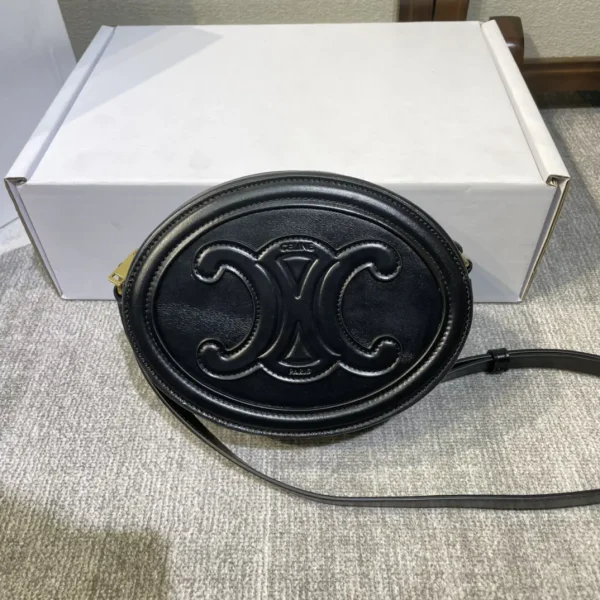 CELINE Black Oval Crossbody Bag image 1