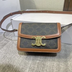 CELINE Triomphe Canvas Small Shoulder Bag image 1