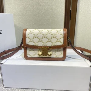 CELINE Triomphe Canvas Small Shoulder Bag image 1