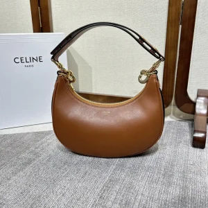 CELINE Ava Strap Crescent Shoulder Bag image 1