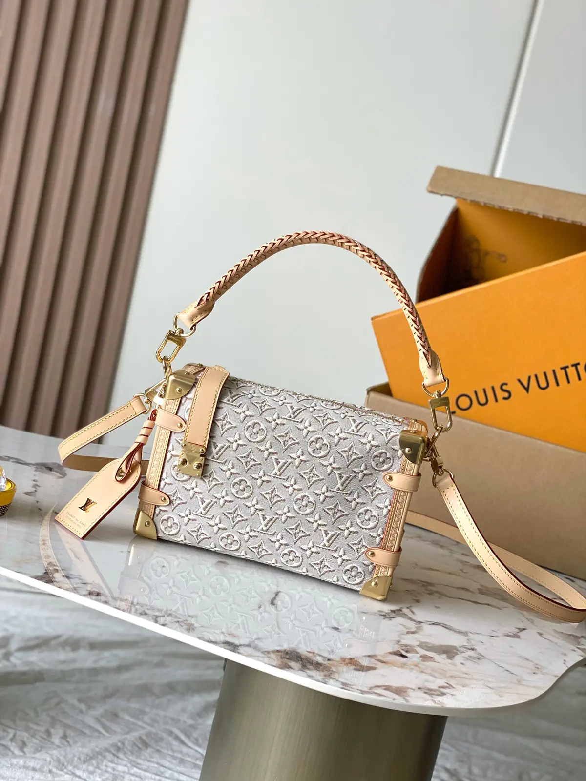 Louis Vuitton Side Trunk MM Monogram Bag image 1